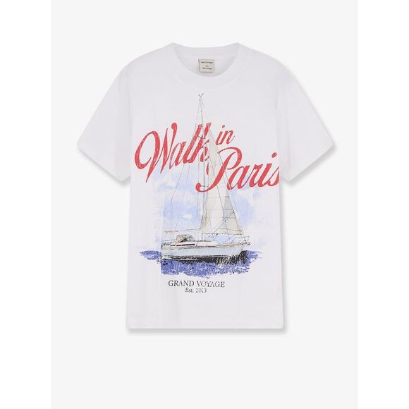 Walk In Paris Men Walk In Paris Grand Voyage Cotton T-Shirt